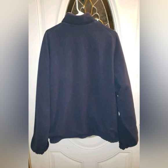 EUC Dockers XL Coat Stain Defender Navy Fleece Midweight Lined Golf Jacket - Picture 7 of 9